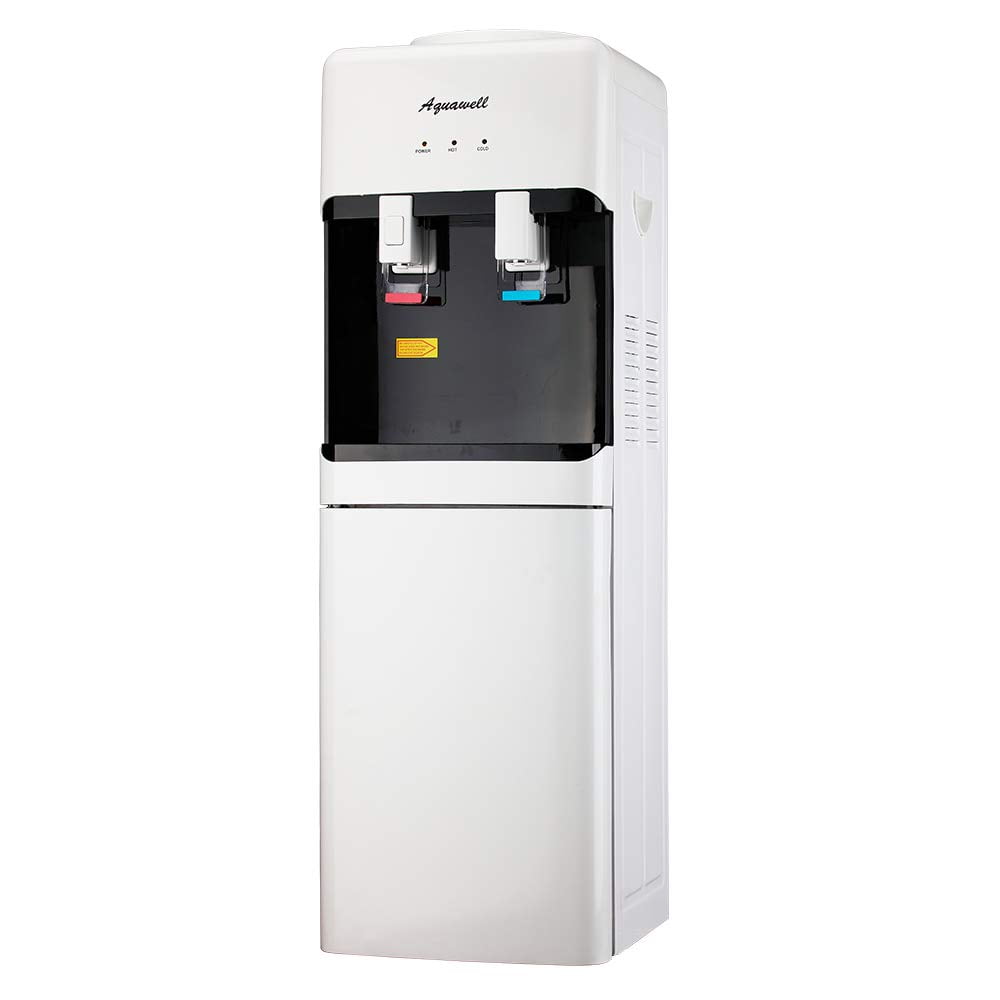 5 Gallon Top Loading Hot & Cold Water Dispenser, AQUAWELL Freestanding