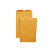 Staples Clasp Kraft Catalog Envelopes 6-1/2" x 9-1/2" Brown 100/BX 19815