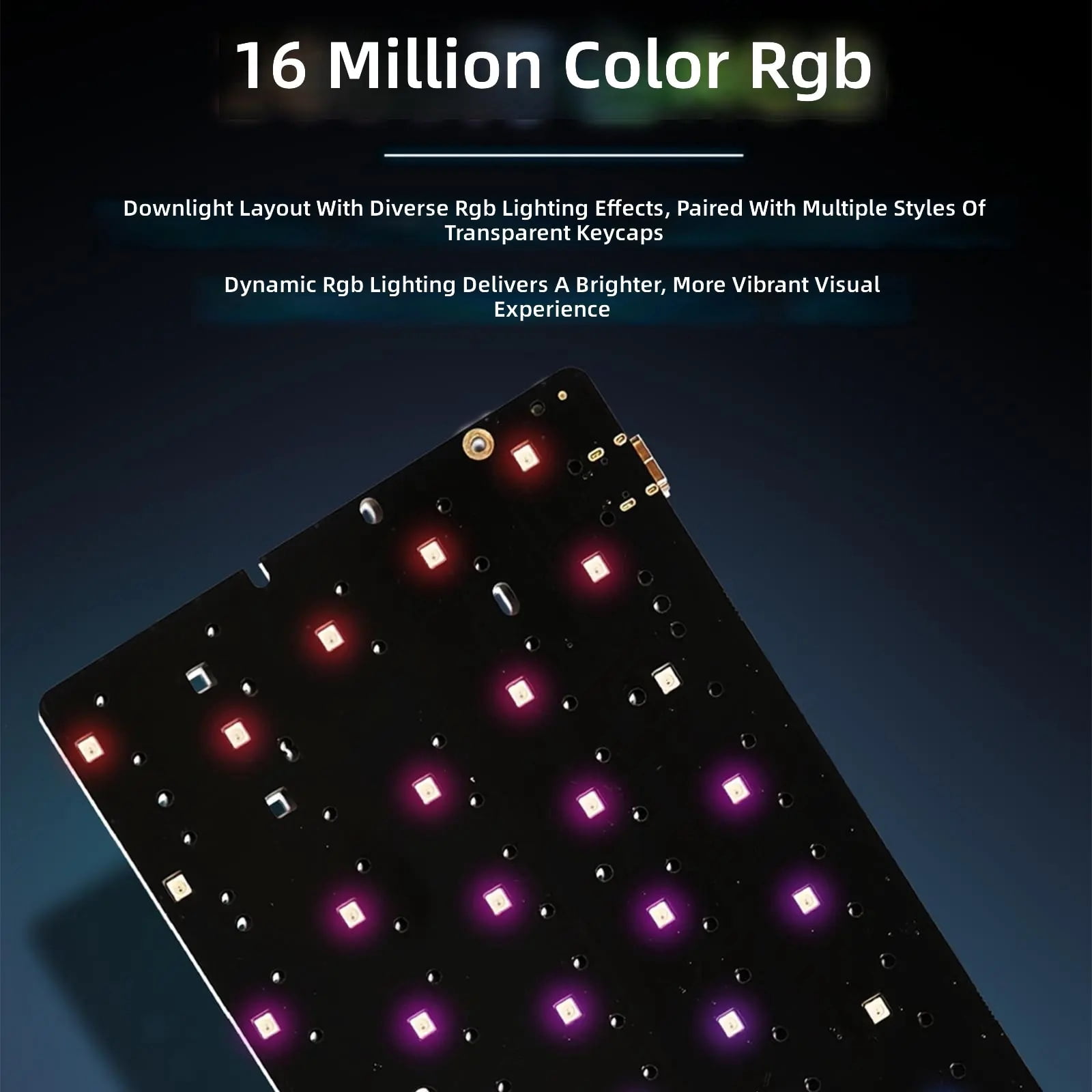 Mechanical Keyboard Set Magnet Switches Sound Dampening Quiet Typing Full Sst