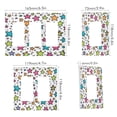 thumbnail image 2 of Yayeee Rocker Switch Wall Plate 1-Gang 4.6"x2.9" Home Decorative Outlet Cover, White Stars, 2 of 6