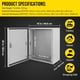 thumbnail image 4 of Historyli Caja de acero para exteriores de 20 x 16 x 8 pulgadas,caja eléctrica de acero,IP66,resistente al agua y al polvo,caja de conexiones eléctricas para exteriores e interiores., 4 of 8