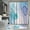 Blue, variant on 4 Pcs Shower Curtain Set with Rugs for Bathroom Decor,Black Bathroom Shower Curtain Sets,Leopard Grey Scale Snow Cheetah Gradient Abstract Africa Animal Bathroom Sets with Shower Curtain and Rugs