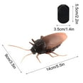 thumbnail image 2 of dvypyn Parent Child Interactive Toys Wireless Remote Control Spider Electric Trick Cockroach Ant Simulation Tidal Insect B, 2 of 2