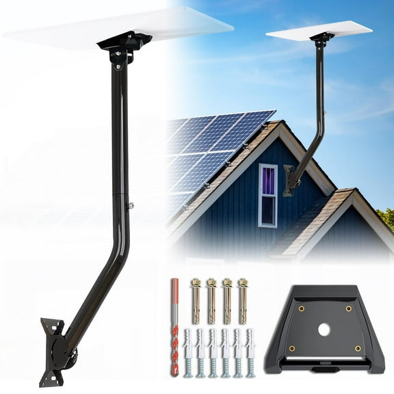 Starlink Gen 3 Mount, Adjustable Starlink Mounting Kit Gen 3 with 0-30° Adjustable Starlink Gen 3 Pipe Adapter