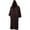v#53Coffee144, variant on Rggeeun Adults Cape Solid Color Flowy Hooded Half Sleeve Open Front Ankle Length for Halloween Outdoor Wear Classic Capes,Brown,3Xl
