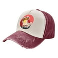 thumbnail image 3 of Fgteev Baseball Caps Vintage Washed Cotton Baseball Cap, Adjustable Dad Hat For Men & Women, Casual Outdoor Sports Cap, 3 of 9