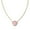 Pink, variant on Delicate Aventurine Jewelry Necklace With Interchangeable Length For Daily Wear