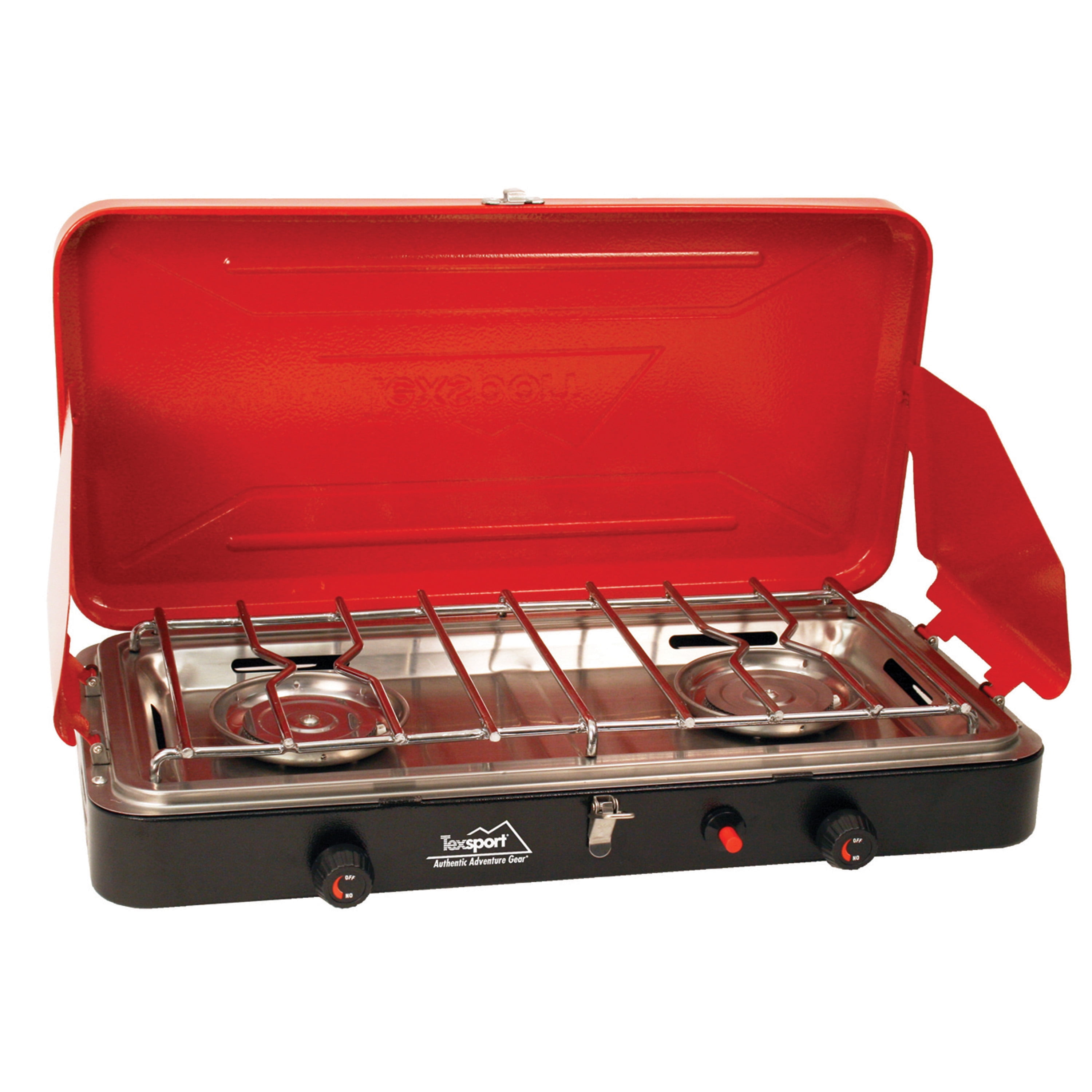 Texsport Kamen Super High Output Dual Burner Insta-Light Propane