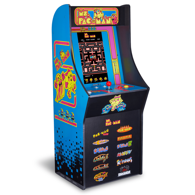 Arcade1Up Ms. Pac-Man Classic SE Arcade Machine with 13 Games