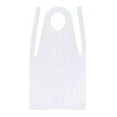 thumbnail image 1 of 100 Pcs Unisex Disposable Aprons Waterproof Oil Proof PE Plastic Apron For Cooking Painting or Any Other Messy Activities, 1 of 8