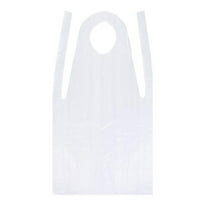WORGEOUS  150 PCS Clear Apron for Cooking Hairdressing Cape Waterproof