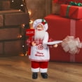 thumbnail image 6 of Noothes Santa Figurine Christmas Decoration, Christmas Gift Santa Statue Desktop Ornament - Traditional Design, Lifelike Appearance, Perfect for Home/Office/Christmas Party, Festive Holiday Gift, 6 of 7
