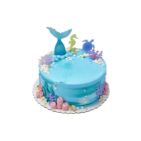 Mermaid Round Cake