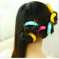 thumbnail image 7 of Hairdress Magic Bendy Hair Styling Roller Curler Spiral Curls DIY Tool 8 Pcs, 7 of 7