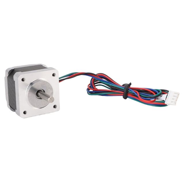 Motor Paso A Paso, aleación De Aluminio De Velocidad Suave Reemplazo De Motor Paso A Paso De Bajo Ruido De Trabajo Con Arnés Para Ejes Y De Impresora 3D