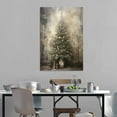 thumbnail image 3 of Retro Christmas Tree Canvas Wall Art Prints Poster Gifts Photo Picture Painting Posters Room Decor Home Decorative 16x24inch(40x60cm), 3 of 6