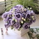 thumbnail image 1 of Ramo de flores artificiales, hortensias, peonías, bayas, arreglo floral sintético de 5 cabezas para centros de mesa de bodas y decoración del hogar, 1 of 9