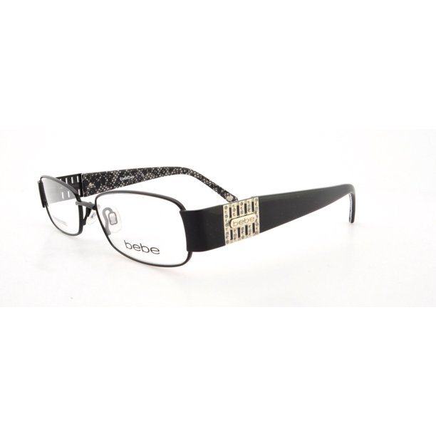 Bebe Eyeglasses 5038 001 Jet 50mm Walmart Com Walmart Com