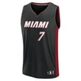 thumbnail image 2 of Youth Fanatics Kel'el Ware Black Miami Heat Fast Break Replica Player Jersey - Icon Edition, 2 of 3