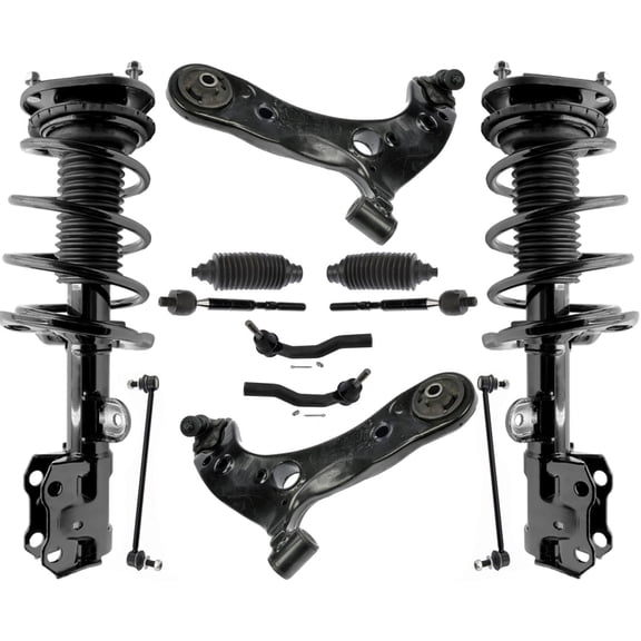 Front Complete Struts W/ Coil Spring Assembly For Lexus CT200H 2014-2017