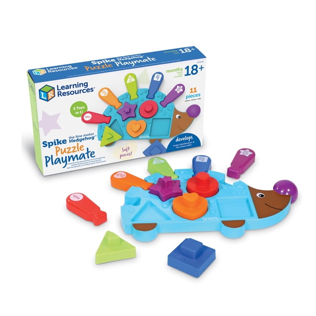 Puzzle Playmate Learning Resources Spike Hedgehog, 11 piezas, 18 m o más Learning Resources NA
