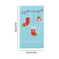 thumbnail image 3 of WEGFTDUOP Winter Christmas Cards Holiday Greeting Cards 4x7in Xmas Snowman Cards For Kids Friend Family Christmas Greeting Cards Message Cards Christmas Gifts Cards, 3 of 6