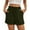 Green, variant on Yubnlvae Women's Summer Shorts - High Waist Casual Elastic Waist Shorts Black L, Women Elastic Summer Womens Casual Shorts Shorts And High Solid Waist Women's Shorts