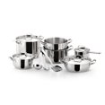 thumbnail image 1 of Lagostina Sfizioza Stainless Steel 13 piece Cookware Set, Induction Safe, 1 of 9