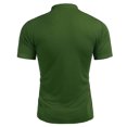 thumbnail image 3 of toraway Fall Clothes Men Shirts Set Men's Slim Fit Zip up Lapel Solid Color Knit Fashion Short Sleeve L, 3 of 4