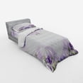 thumbnail image 3 of Ambesonne Floral Bedding Set 4 Pcs, Spring Flower Bloom, Queen, Lilac Purple Green, 3 of 3
