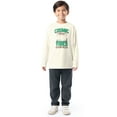 thumbnail image 7 of Wonder Nation Boy's Long Sleeve Elevated Graphic T-Shirt, Sizes 4-18 & Husky, 7 of 7