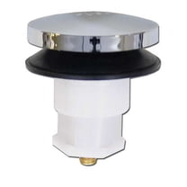 Kissler Drain Stopper,Plastic,Chrome 58-7153