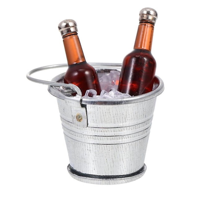 1 juego de botellas de cerveza pequeñas