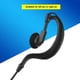 thumbnail image 5 of 2 auriculares de radio bidireccional de un solo pin con forma de G de 2,5 mm para walkie talkie, 5 of 10