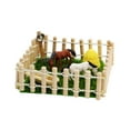 thumbnail image 4 of Juguete Educativo de caballos perfecl con Valla y accesorios para casa de muñecas, 4 of 8