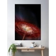 thumbnail image 2 of Black Hole, Artwork (C021/2584) Poster Wall Art, Modern Wall Decor, 8x12 UNFRAMED, 2 of 3