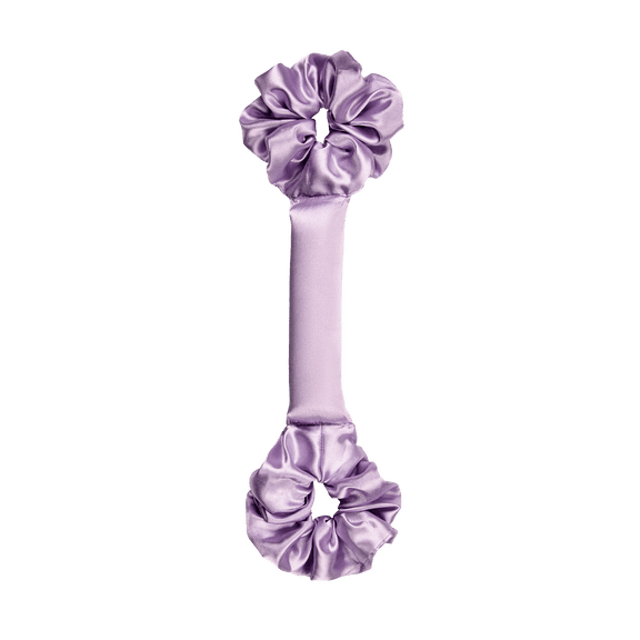 Conair Satin Scrunchie Heatless Hair Curler for Overnight Frizz-Free Curls, 1 Count