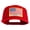 Red, variant on USA Flag 1776 America 2026 Gold Patched Solid Cotton Twill 5 Panel Prostyle Snap Cap - Red OSFM