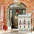 thumbnail image 4 of JANS.NO1 Merry Christmas Nutcrackers Garden Flag Double Sided Small Burlap Holiday Yard Decoration for Outside, 4 of 4