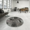 thumbnail image 4 of Ahgly Company Machine Washable Indoor Rectangle Traditional Grey Gray Area Rugs, 2' x 4', 4 of 7