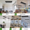 thumbnail image 6 of Black Ombre Leopard Magnetic Fluorescent Light Covers for Ceiling Lights 2x4Ft, Modern Abstract Art Aesthetics Office Classroom Kitchen Drop Ceiling Light Covers Lighting Filters Shade Panel 3 Packs, 6 of 9