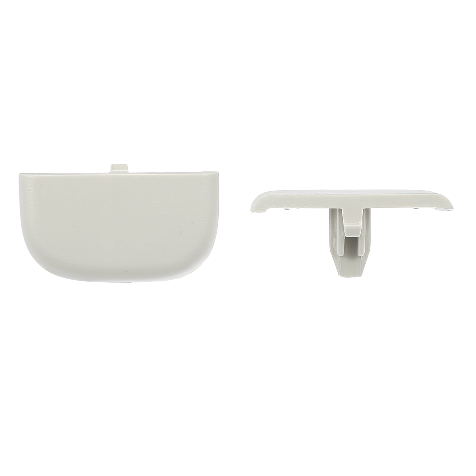 Unique Bargains 2 Pcs Sun Visor Cap Clip No.DS7Z54672A40AF/DS7Z4273AA for Ford Edge White