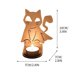 thumbnail image 1 of Decoraciones de Halloween Artesanías de Madera Al Aire Libre, Velas Fantasma, Sombras Fantasma, Decoraciones de Fiesta de Wansheng Aterradoras, Decoraciones de Casa Y Sala de Estar, 1 of 5