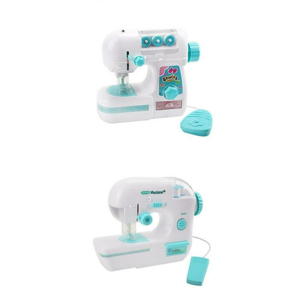 máquina de coser eléctrica,los niños fingen jugar máquina de coser juguetes,máquina de coser de viaje portátil juguetes regalo para niños,mini muebles hogar juguete educativo