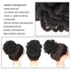 thumbnail image 4 of Extensión de cabello con cordón ajustable, moño afro y rastas sintéticas resistentes al calor para mujeres negras 27613, 4 of 5