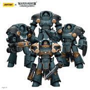 JOYTOY Warhammer 40,000 World Sons Of Horus Tartaros Terminator Squad 4PCS Warhammer 40K Collection Model