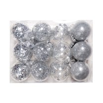 WEGFTDUOP 24Pc Christmas Balls Gift Box Set Creatives Christmas Balls Christmas Tree Hanging Balls Pendant Christmas Decoration Set Christmas Gift
