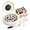 40-Piece Round Kit - Pearl White, variant on Magnetic Sewing Kit Organizer Box Portable Mini Needle and Thread Storage Case with Scissors Thimble for Home Travel Dorm Crafting Emergencies