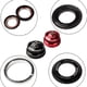 thumbnail image 5 of Greeniant Auriculares para bicicleta, columna de dirección, rótula de bola, tapas superiores selladas a prueba de agua, juego de cuencos Ciclismo Negro, 5 of 6