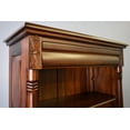 thumbnail image 2 of Crafters and Weavers Legacy Open Bookcase - Brown Walnut, 2 of 5
